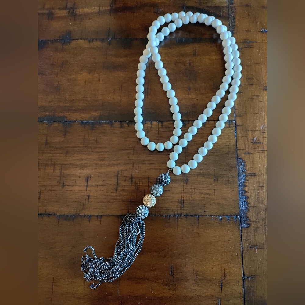 Stella & Dot Revival Tassel Necklace